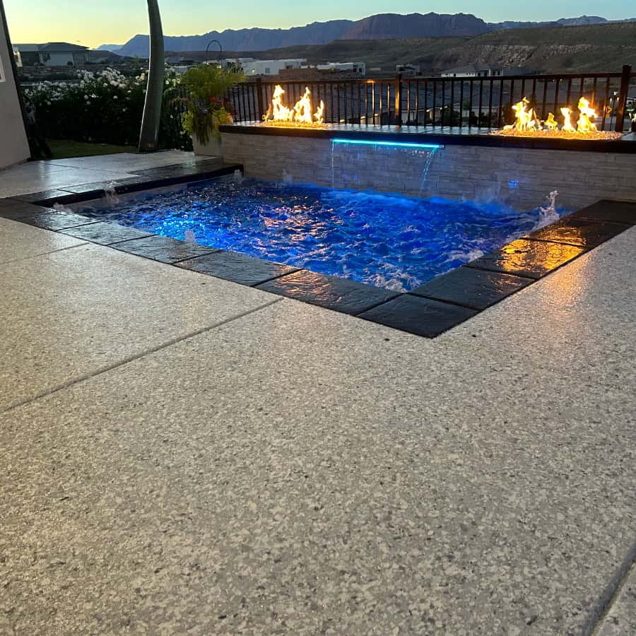 Non-Slip Epoxy Pool Decks